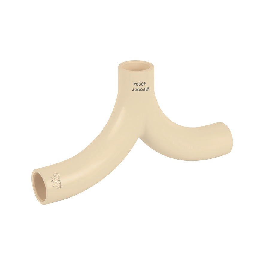 Mezclador tipo bigote de CPVC 1/2', Foset Caja con 10, 48904