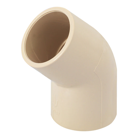Codo 45° de CPVC de 3/4', Foset Caja con 20, 45087
