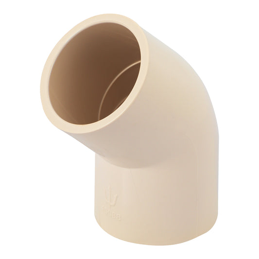 Codo 45° de CPVC de 1', Foset Caja con 20, 45088