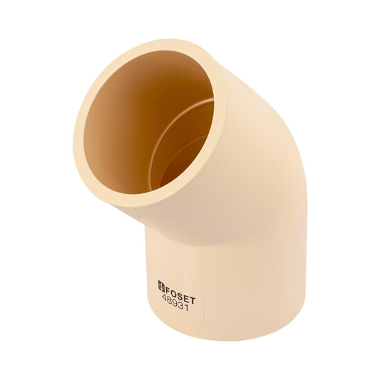 Codo 45° CPVC de 2', Foset Caja con 4, 48931