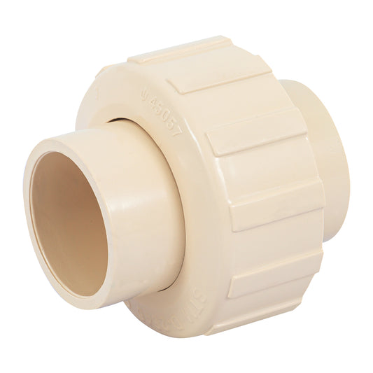 Tuerca unión lisa de CPVC 1', Foset Caja con 20, 45057