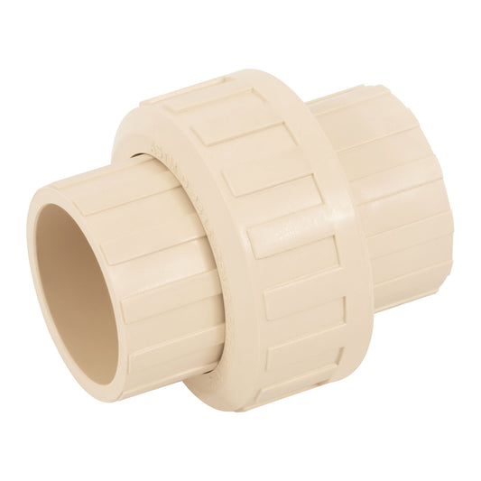 Tuerca unión lisa de CPVC 1-1/4', Foset Caja con 4, 48950