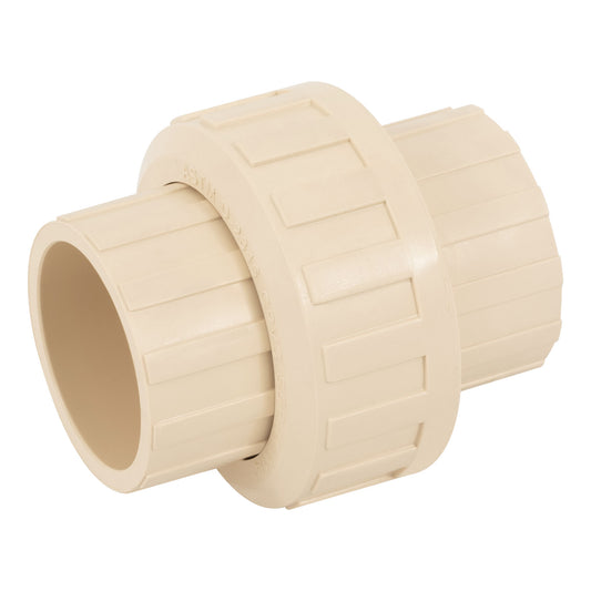 Tuerca unión lisa de CPVC 1-1/2', Foset Caja con 4, 48951