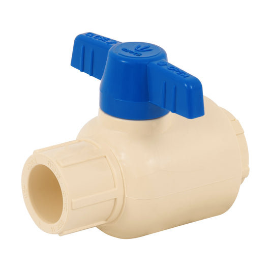 Válvula de esfera desmontable de CPVC 1/2', Foset Caja con 5, 42015