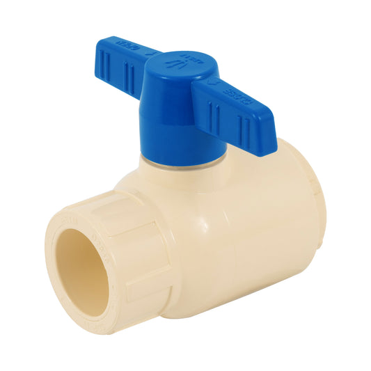 Válvula de esfera desmontable de CPVC 1', Foset Caja con 5, 42017