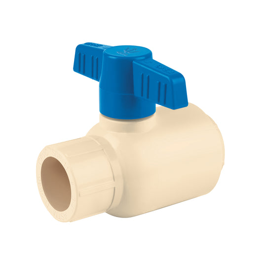 Válvula de esfera desmontable de CPVC 3/4', Foset Caja con 5, 42016