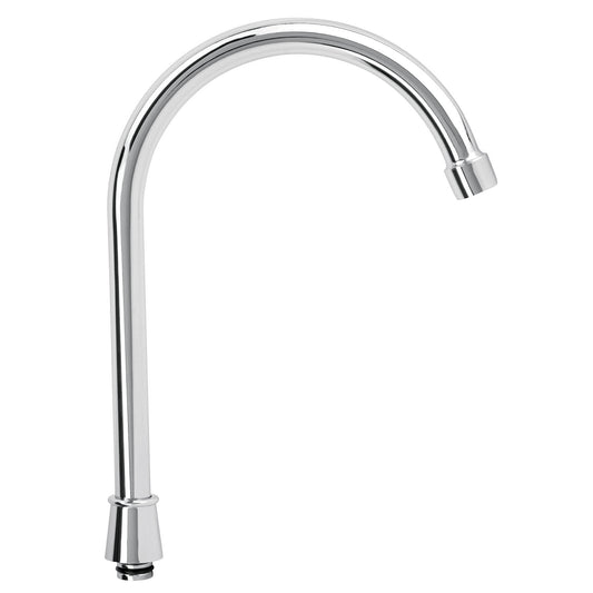 Cuello alto para mezcladora de fregadero, cromo, Basic, 48195