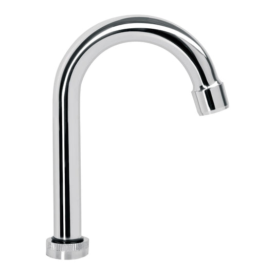 Cuello tipo bar para mezcladora de lavabo, cromo, Basic, 49285