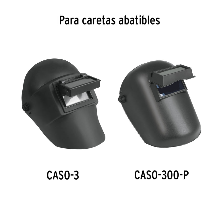 Lente sombra 12 para caretas abatibles TRUPER y PRETUL Caja con 20, 14276