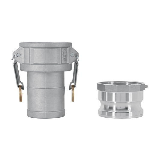 Juego de conexiones rápidas p/manguera de 3' para motobomba, 103765