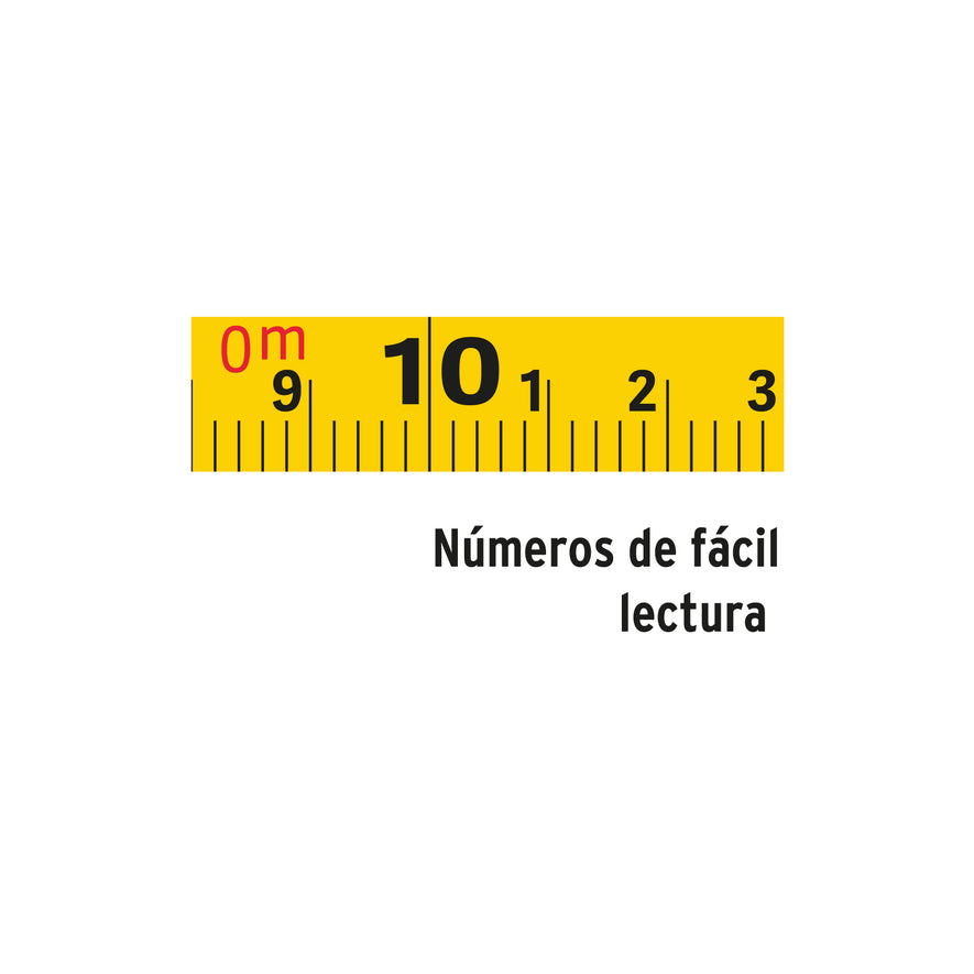 Cinta métrica larga 50 m, metálica, tipo cruceta, TRUPER, 12649