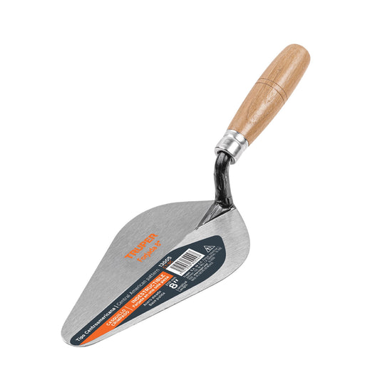 Cuchara para albañil 8' forjada tipo Centroamericana, Truper Caja con 3, 13005