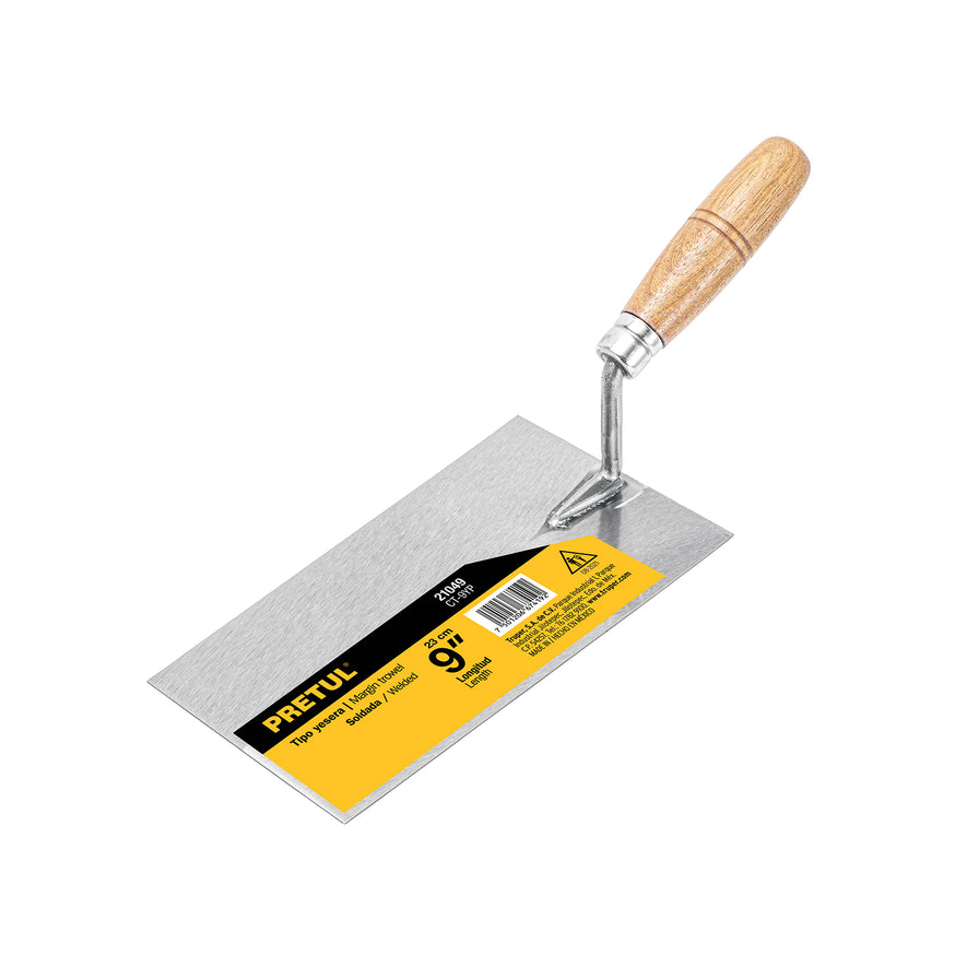 Cuchara para albañil 9' yesera, Pretul Caja con 6, 21049