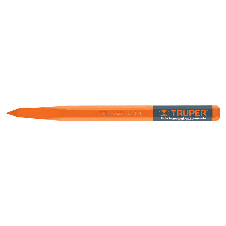 Cuña para concreto de 1', Truper Caja con 3, 13056