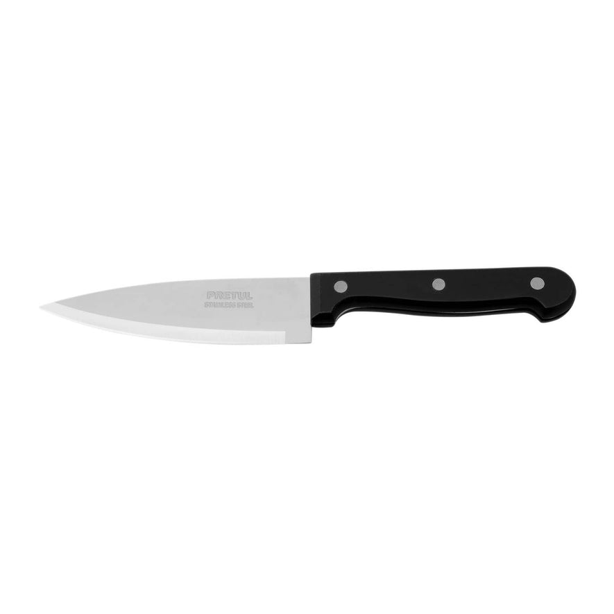 Cuchillo de chef 5' mango de polipropileno, Pretul Caja con 6, 23088