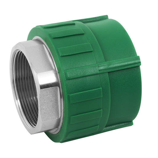 Adaptador PPR 2' hembra con inserto metálico, Foset Caja con 4, 45455