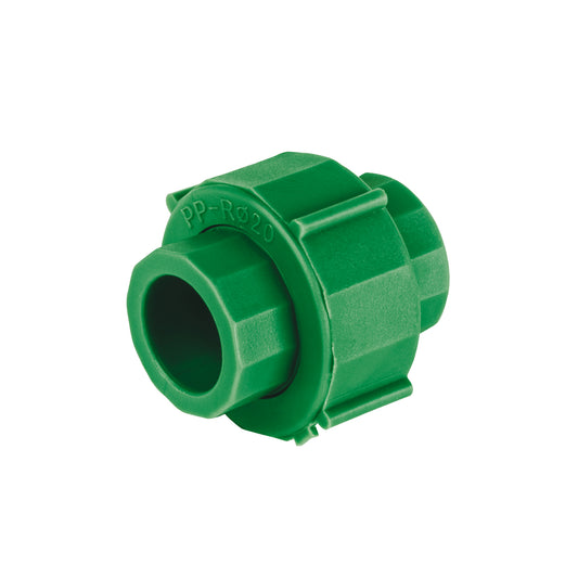 Tuerca unión PPR, plástica, 1/2', Foset Caja con 10, 45556