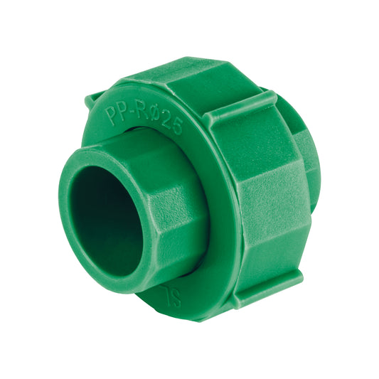 Tuerca unión PPR, plástica, 3/4', Foset Caja con 10, 45557