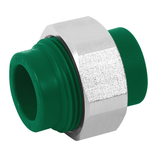 Tuerca unión PPR, tuerca latón, 3/4', Foset Caja con 10, 49811