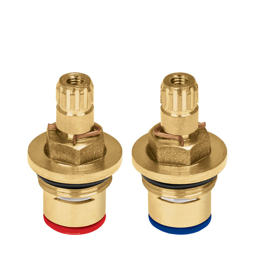 Bolsa con 2 cartuchos cerámicos p/llaves de empotrar de PPR, 49293