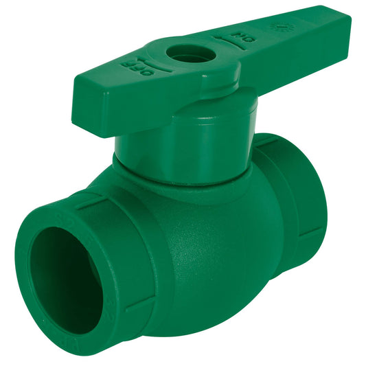 Válvula de esfera de PPR de 1', Foset Caja con 6, 41985