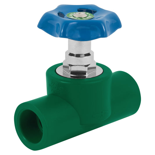 Válvula de globo de PPR 3/4', Foset Caja con 6, 41981