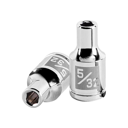 Dado de 5/32', 6 puntas, cuadro 1/4', Truper Caja con 6, 13153