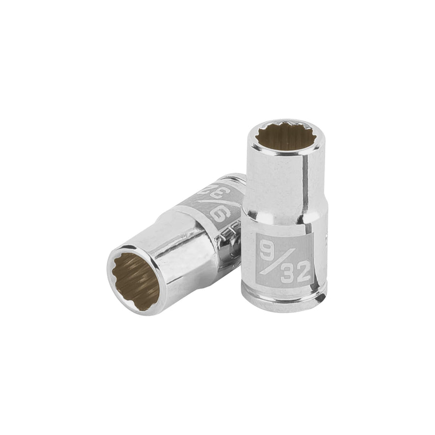 Dado de 9/32', 12 puntas, cuadro 1/4', Truper Caja con 6, 100876