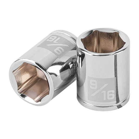 Dado de 9/16', 6 puntas, cuadro 1/4', Truper Caja con 6, 100916