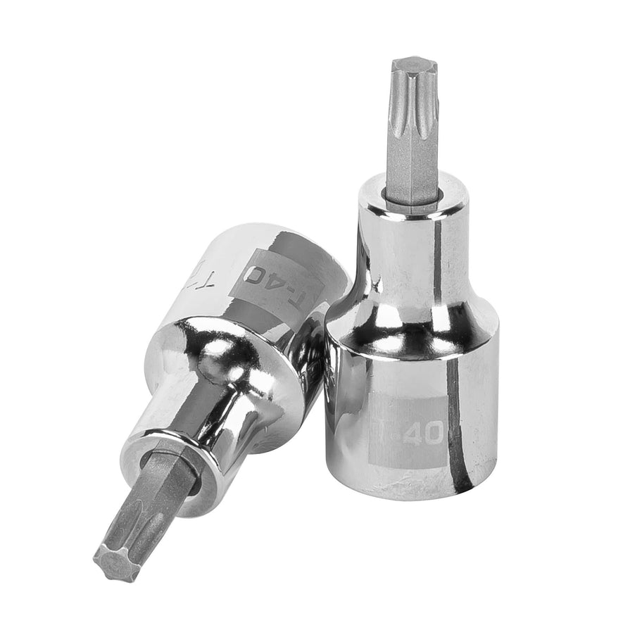 Dado punta torx T-40, cuadro 1/2', Truper Caja con 6, 13437