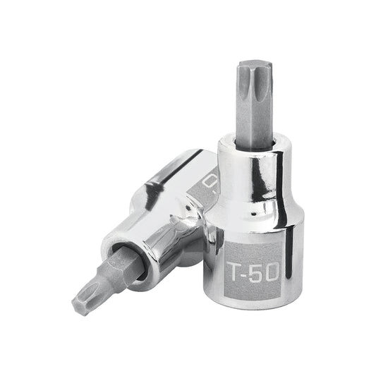 Dado punta torx T-50, cuadro 1/2', Truper Caja con 6, 13439