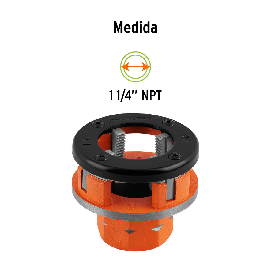 Dado 1-1/4' para tarrajas TA-850 y TA-851, Truper, 13080