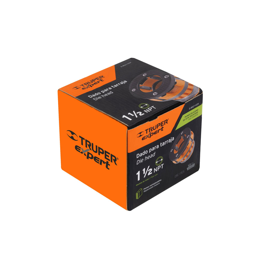 Dado de 1-1/2' para tarrajas T-852X, Truper Expert, 14507