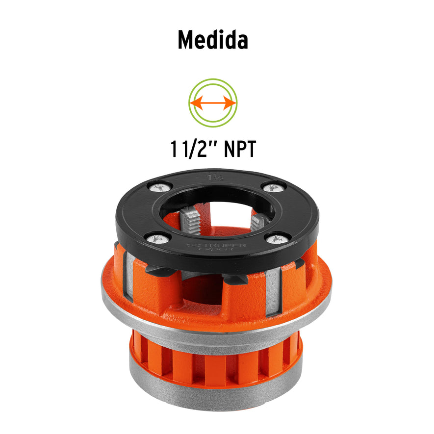 Dado de 1-1/2' para tarrajas T-852X, Truper Expert, 14507