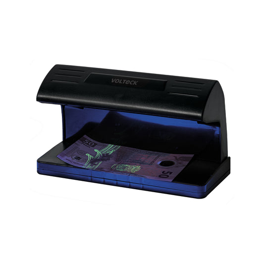 Detector de billetes falsos con doble lámpara, VOLTECK, 45675