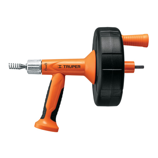 Destapacaños de 7.6 m para taladro, con mango, Truper, 12280