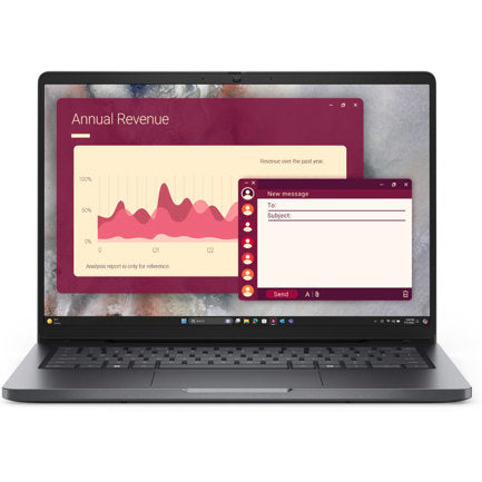 Laptop Dell Pro 14 PC14250 Intel Core 5-120U Ram 16Gb 512 SSD W11 Pro 1Año Basico, T5X8P