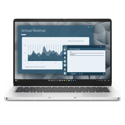 Laptop Dell Pro 14 PC14250 Intel Ultra 5-235U RAM 16GB SSD 512GB WIN 11 Pro Garantia 3Y Basico, Y5C5C