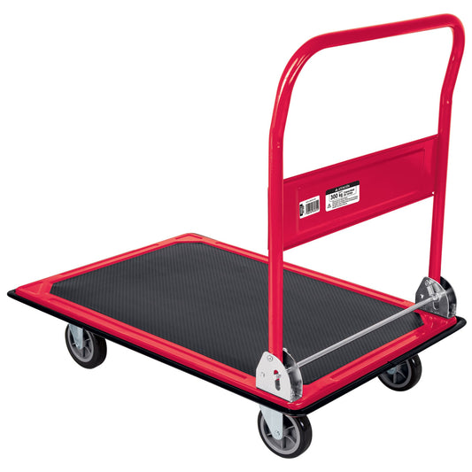 Carro de carga plegable tipo plataforma, 300 kg, Pretul, 49907