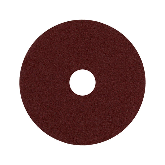 Disco lija 4-1/2' con respaldo de fibra, grano 120, Truper Caja con 5, 100128