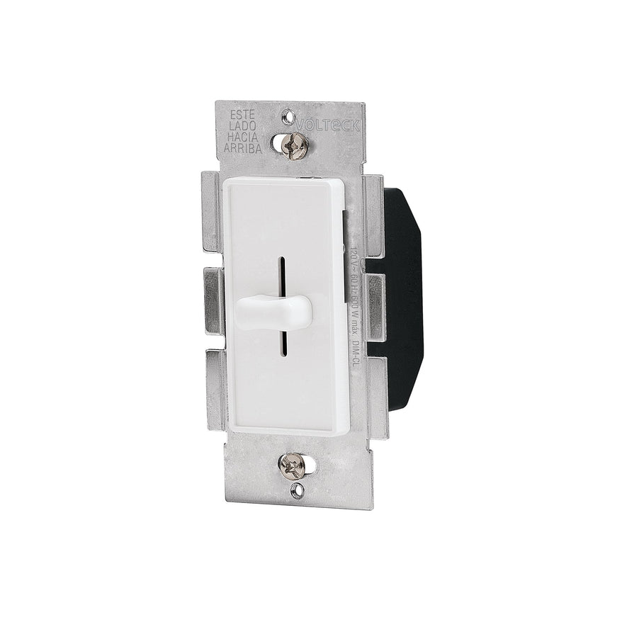 Atenuador de luz deslizable, línea Classic, Volteck Caja con 5, 46300