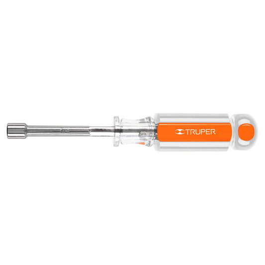 Desarmador de caja 1/4' mango de acetato, Truper Caja con 6, 14122