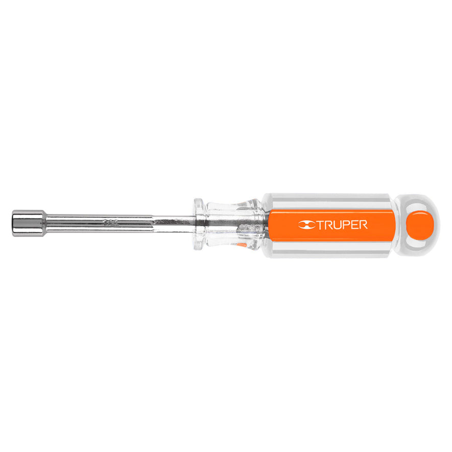 Desarmador de caja 1/4' mango de acetato, Truper Caja con 6, 14122