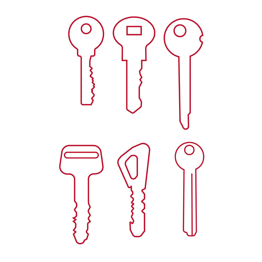 Duplicadora de llaves, 6 tipos, Hermex, 43665