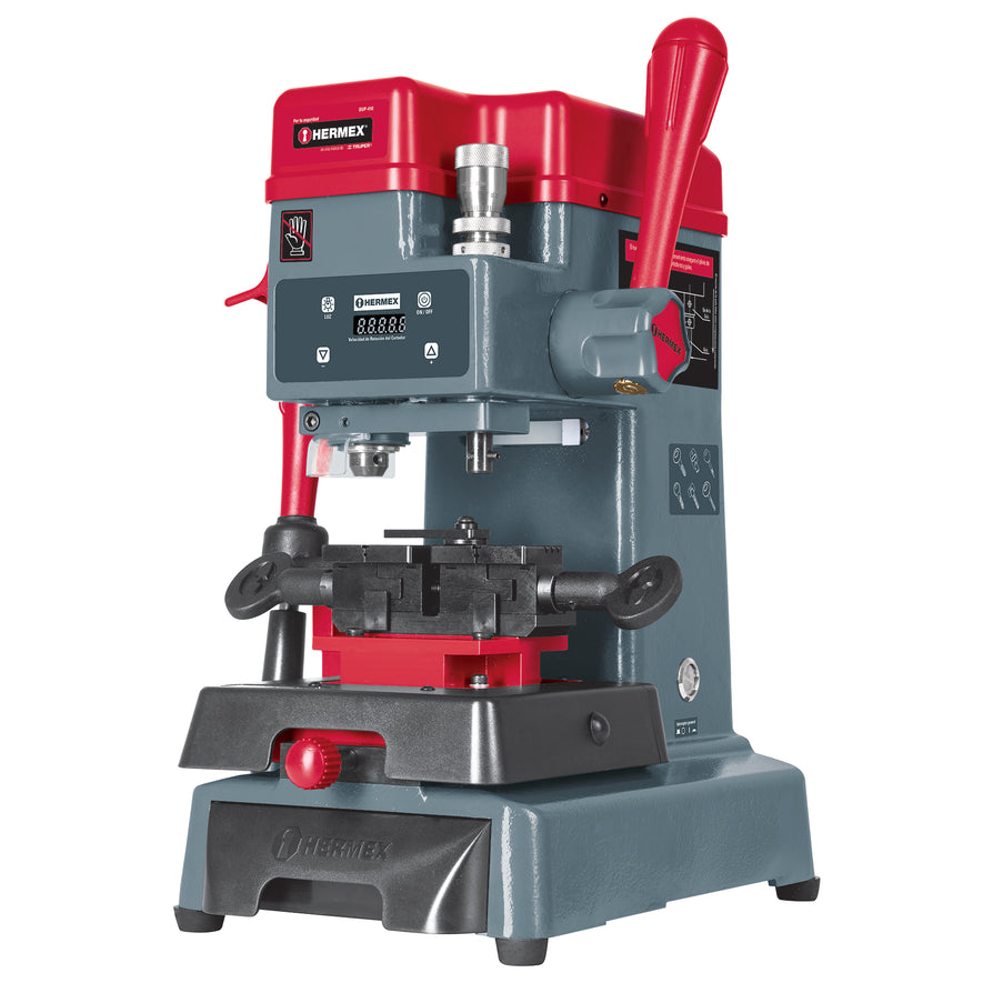 Duplicadora de 8 tipos de llaves, tipo taladro, Hermex, 42667