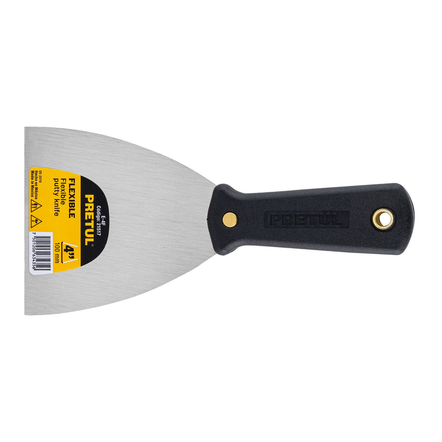 Espátula flexible 4' con mango de plástico, Pretul Caja con 6, 21517