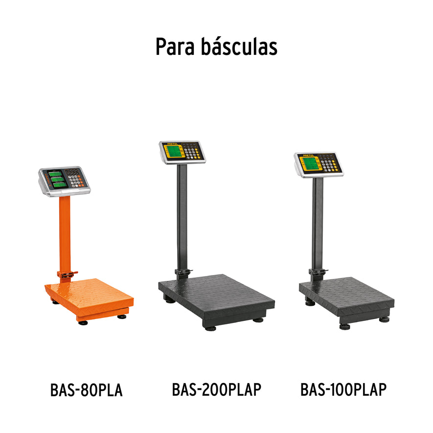 Eliminador de baterías para báscula electrónica, Truper, 101321