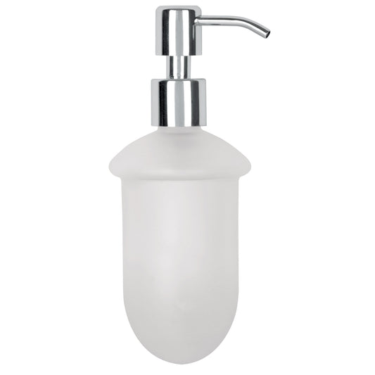Dispensador de jabón de repuesto en acabado cromo, Element Caja con 4, 49662