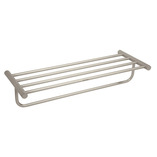 Repisa de latón portatoalla en acabado satín, Foset Element, 49680