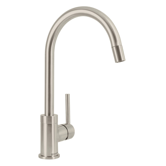 Monomando satín nariz retráctil para fregadero, Element, 49920